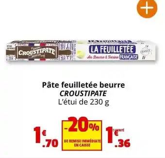 Coccinelle Express Croustipate - pâte feuilletée beurre offre