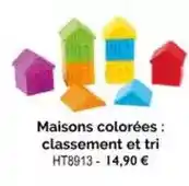 HopToys Maisons colorées: classement et tri offre