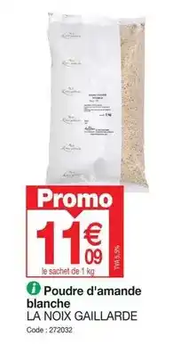 Promocash Promo - poudre d'amande blanche offre