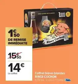 Intermarché Express Gavottes - coffret boutique e-erves dentelle au chocolat lait et chocolat noir offre
