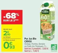 U Express U - brandade a la morue parmentiere offre