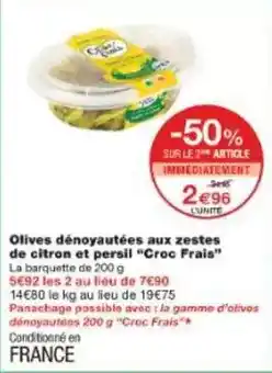 U Express U - assiette de charcuterie italienne jambon sec bresaola coppa offre