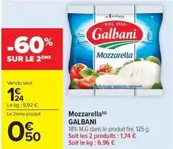 U Express U - fromage blanc nature 7,6 % mg offre