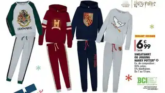 ALDI Sweatshirt Ou Jogging Harry Potter offre
