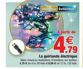 Bazarland La Guirlande électrique offre