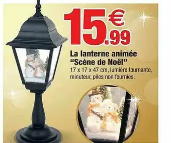 Bazarland La Lanterne Animée offre