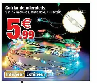 Bazarland Guirlande Microleds offre