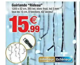 Bazarland Guirlande offre