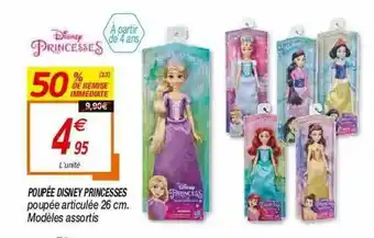 Netto Poupée Disney Princesses offre