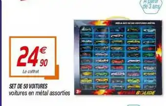 Netto Set De 50 Voitures offre