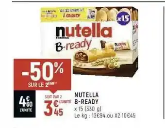 Nutella B-ready