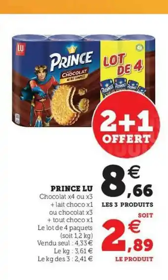 U Express Prince Lu offre