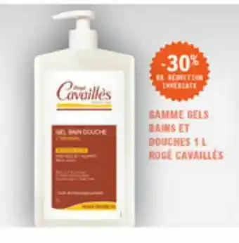 E.Leclerc Parapharmacie Gamme Gels Bains Et Douches 1 L Rogé Cavaillès offre
