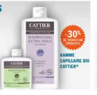 E.Leclerc Parapharmacie Gamme Capillaire Bio Cattier offre