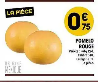 Supeco Pomelo Rouge offre