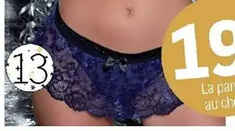 Shorty ou string jupette