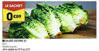 Salade sucrine X3