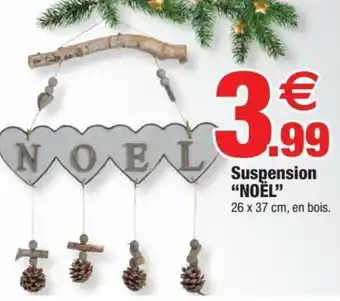 Bazarland Suspension "noël" offre