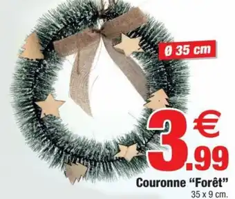 Bazarland Couronne "forêt" offre
