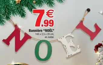 Bazarland Bannière "noël" offre