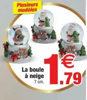 Bazarland La boule à neige offre