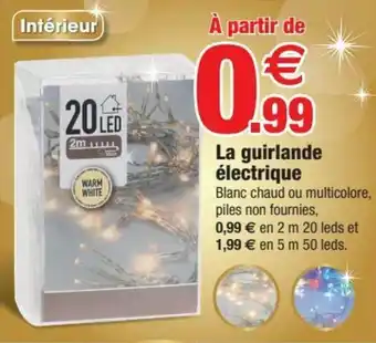 Bazarland La guirlande électrique offre
