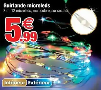 Bazarland Guirlande microleds offre