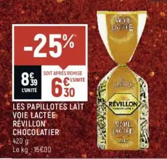 Spar Les papillotes lait voie lactée offre