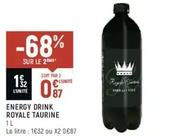 Spar Energy drink royale taurine offre