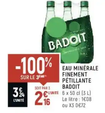 Spar Eau minérale finement offre