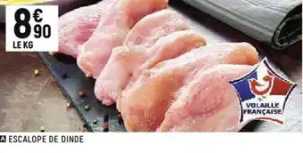 Spar Escalope de dinde offre