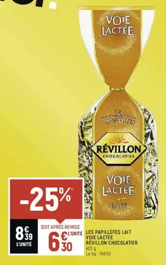 Spar Les papillotes lait voie lactée offre