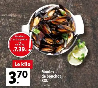 Lidl Moules de bouchot XXL offre
