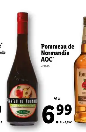 Lidl Pommeau de normandie AOC offre
