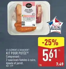 ALDI Boucherie st-clément - kit pour potée offre