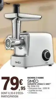 E.Leclerc Garantie constructeur 2 ans offre