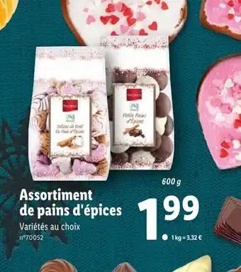 Lidl Assortiment de pains d'épices offre