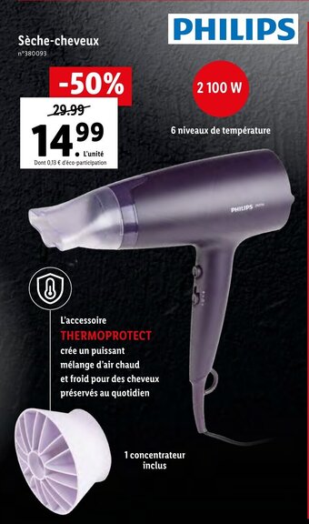 Lidl Sèche-Cheveux offre