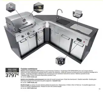 Espace emeraude Cuisine Extérieur offre