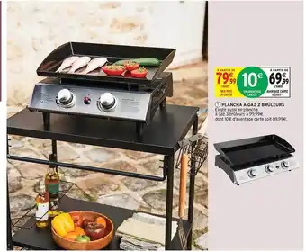 Intermarché Hyper Plancha à Gaz 2 Brûleurs offre