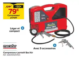 MECAFER Compresseur portatif Box'Air