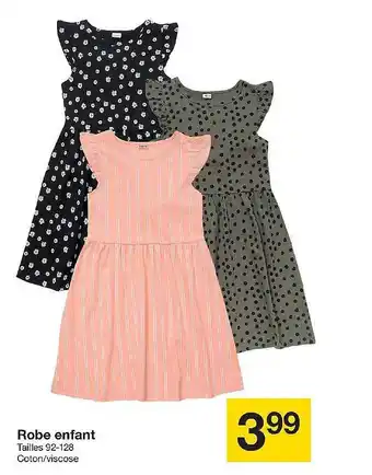 Zeeman Robe Enfant offre