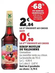 Trafic Dim - chemin de table offre