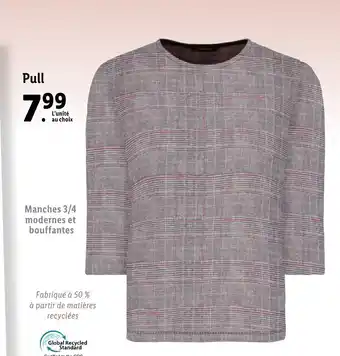 Lidl Pull offre