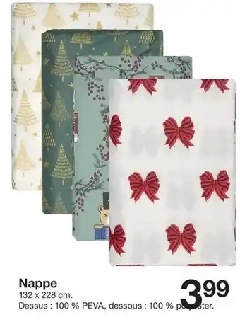 Zeeman Nappe offre