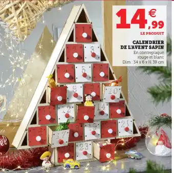 Calendrier de l'Avent Sapin
