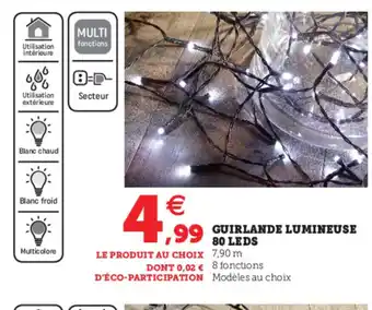 Super U Guirlande Lumineuse offre