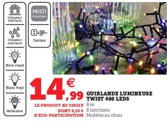 Super U Guirlande Lumineuse offre