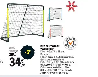 E.Leclerc Sport But de Football Woodsun offre