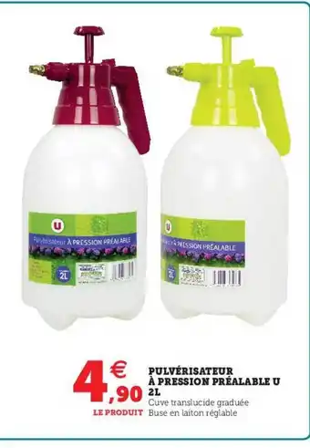 U Express Pulvérisateur à Pression Préalable U 2l offre
